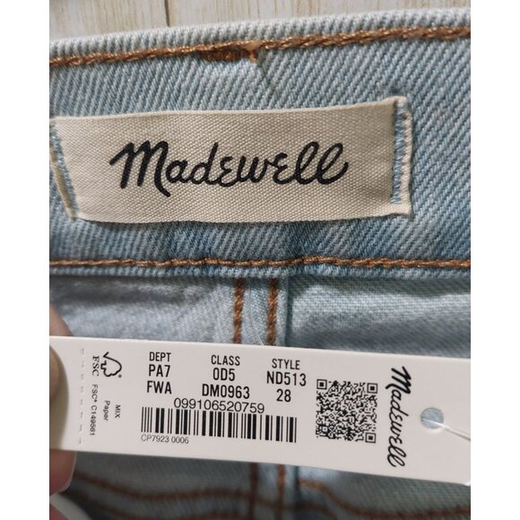 Madewell Womens Mid-Rise Perfect Vintage Jean W28 With Magic Pockets Light Wash - Picture 3 of 11